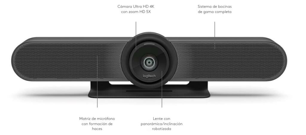 Logitech MeetUp diseño todo en uno